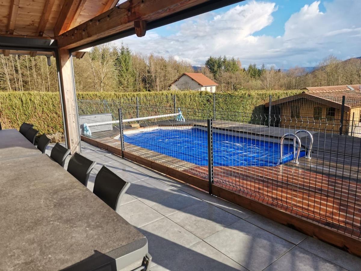 L'Ecrin De Xattys - Gite De Standing-Spa-Terrain De Petanque-Piscine-Switch-Baby-Foot Au Coeur Du Massif Vosgien Cleurie المظهر الخارجي الصورة